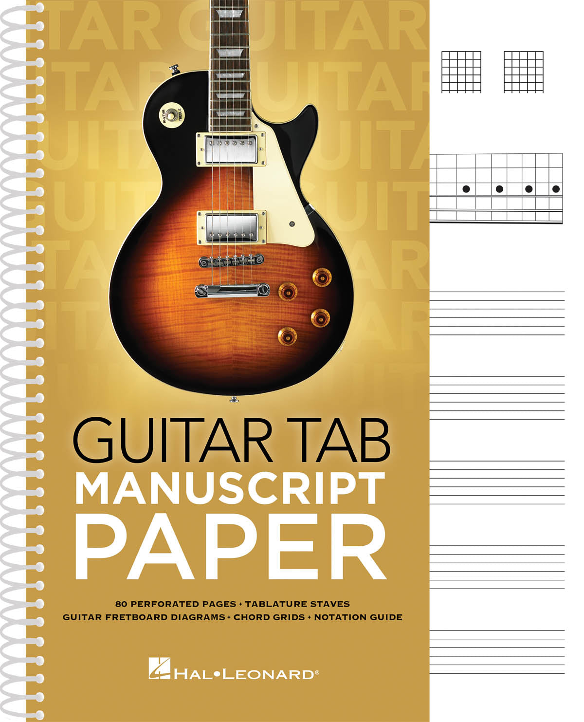 Product Cover for Guitar Tab Manuscript Paper