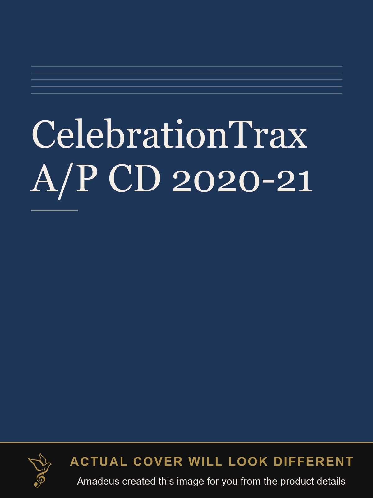 CelebrationTrax A/P CD 2020-21 - Amadeus created this image from the product details; the actual cover will look different