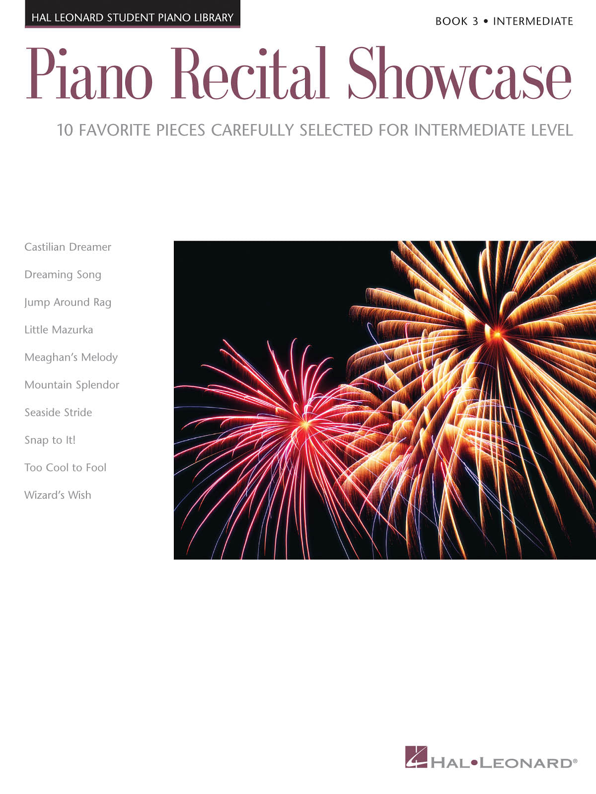 Product Cover for Piano Recital Showcase – Book 3