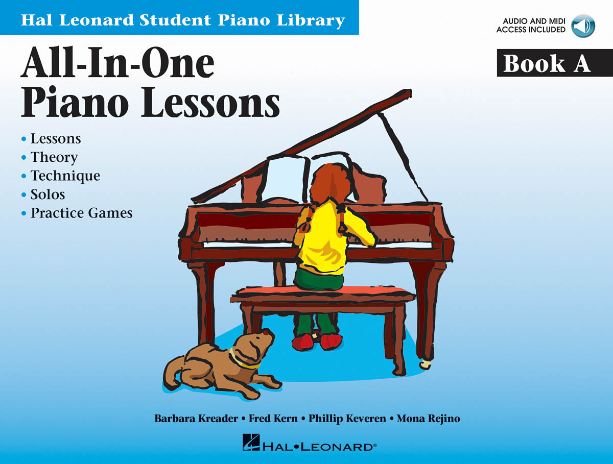 Product Cover for All-in-One Piano Lessons Book A