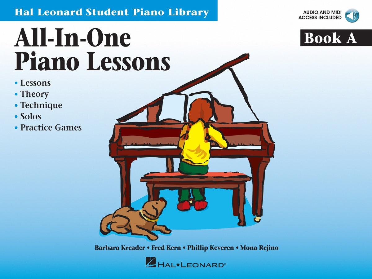 Product Cover for All-in-One Piano Lessons Book A