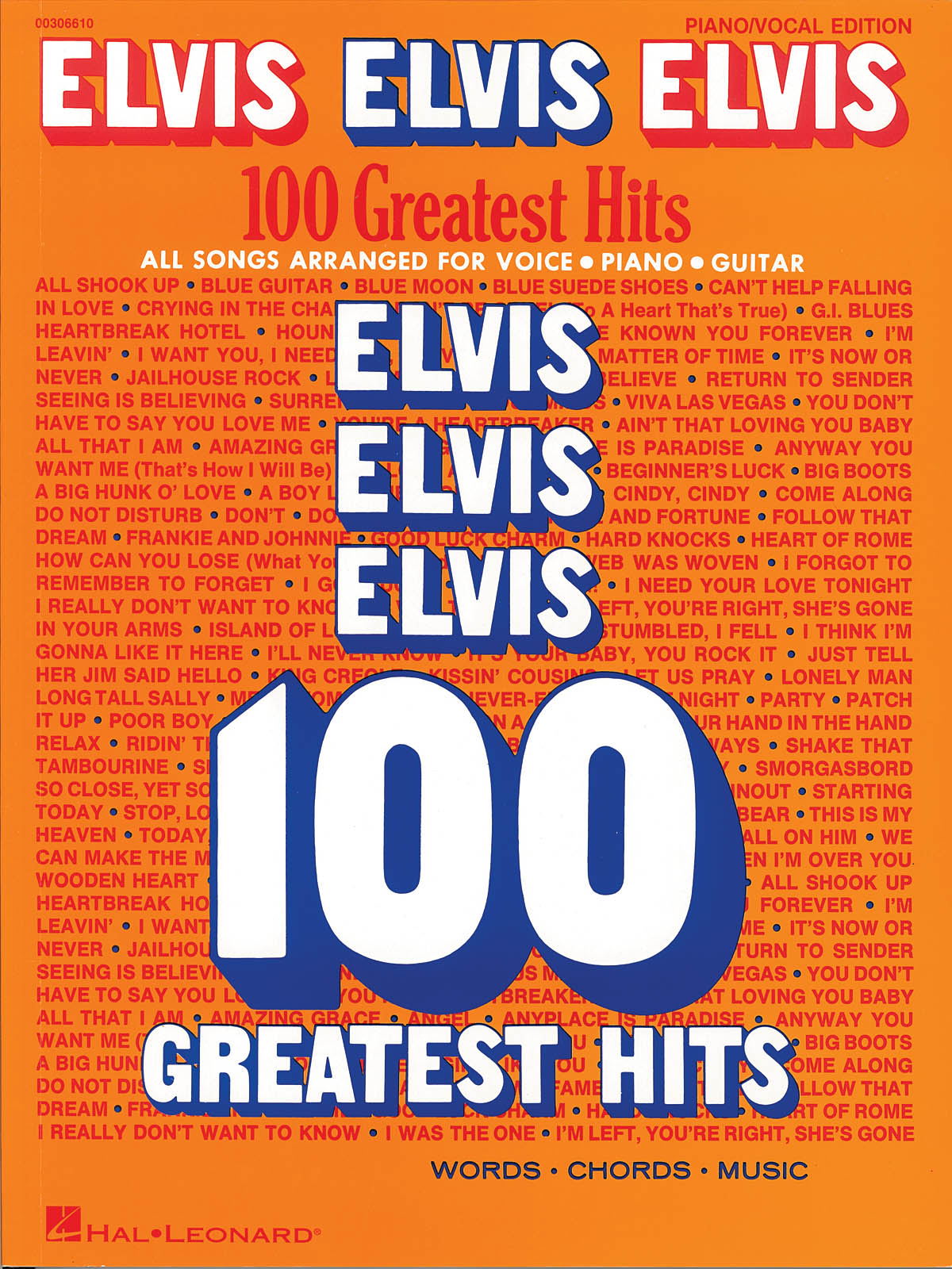 Product Cover for Elvis Elvis Elvis – 100 Greatest Hits