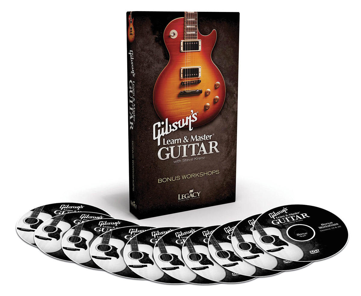 Product Cover for Gibson's Learn & Master Guitar Bonus Workshops