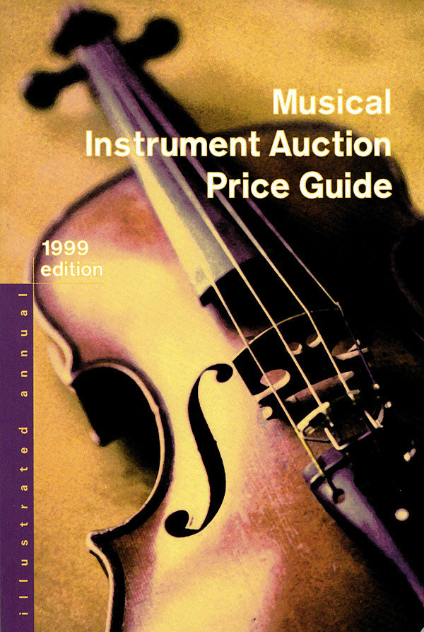 Product Cover for Musical Instrument Auction Price Guide, 1999 Edition