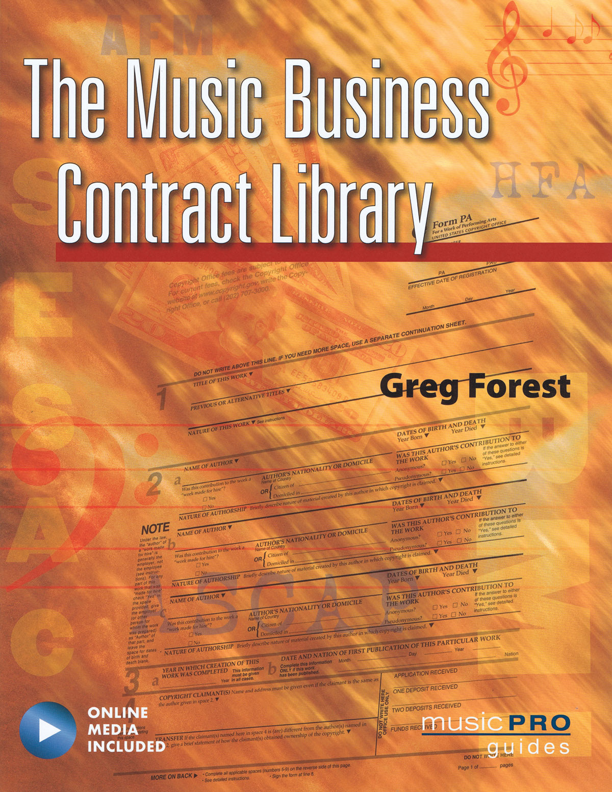 Product Cover for The Music Business Contract Library