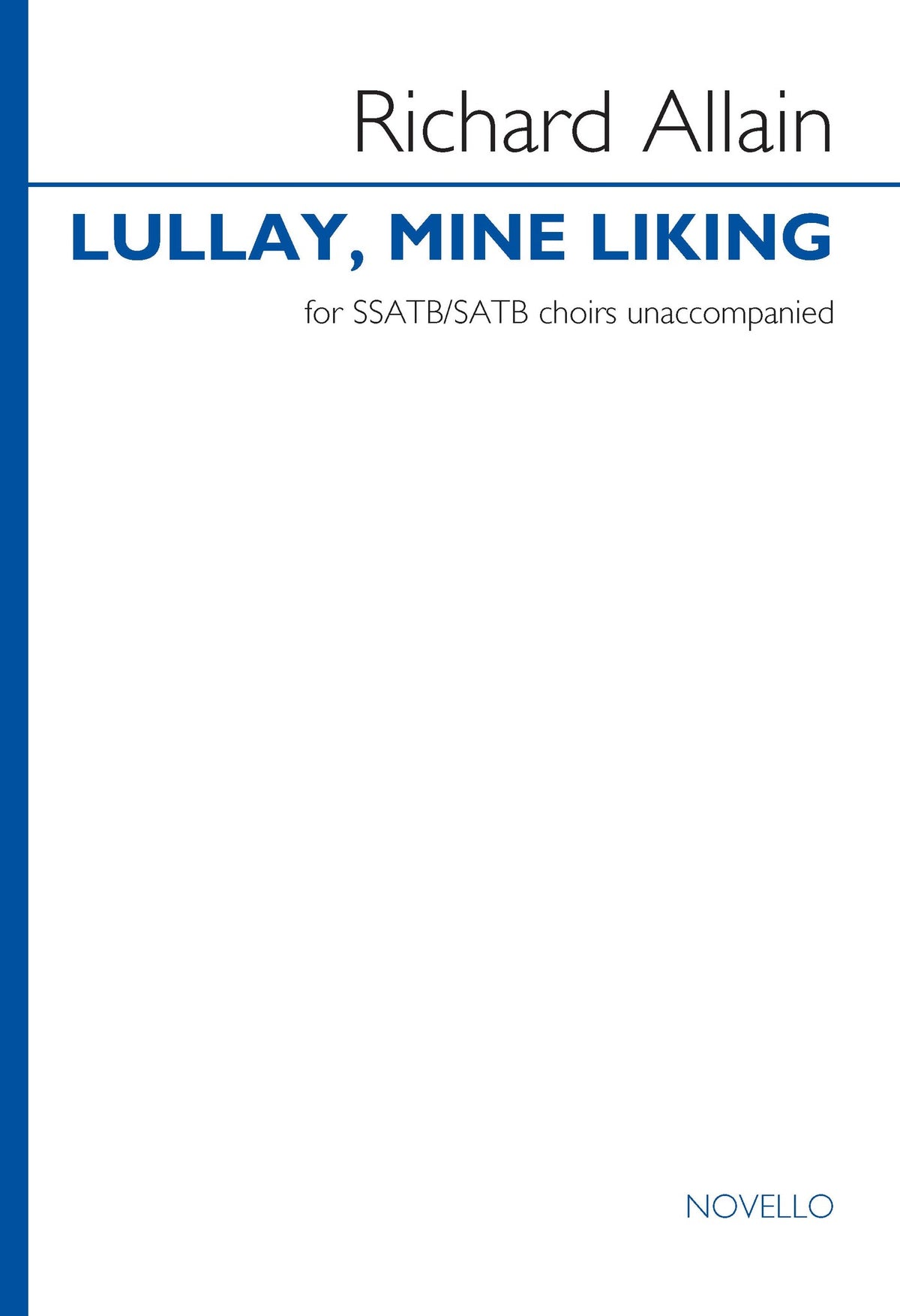 Product Cover for Lullay, Mine Liking