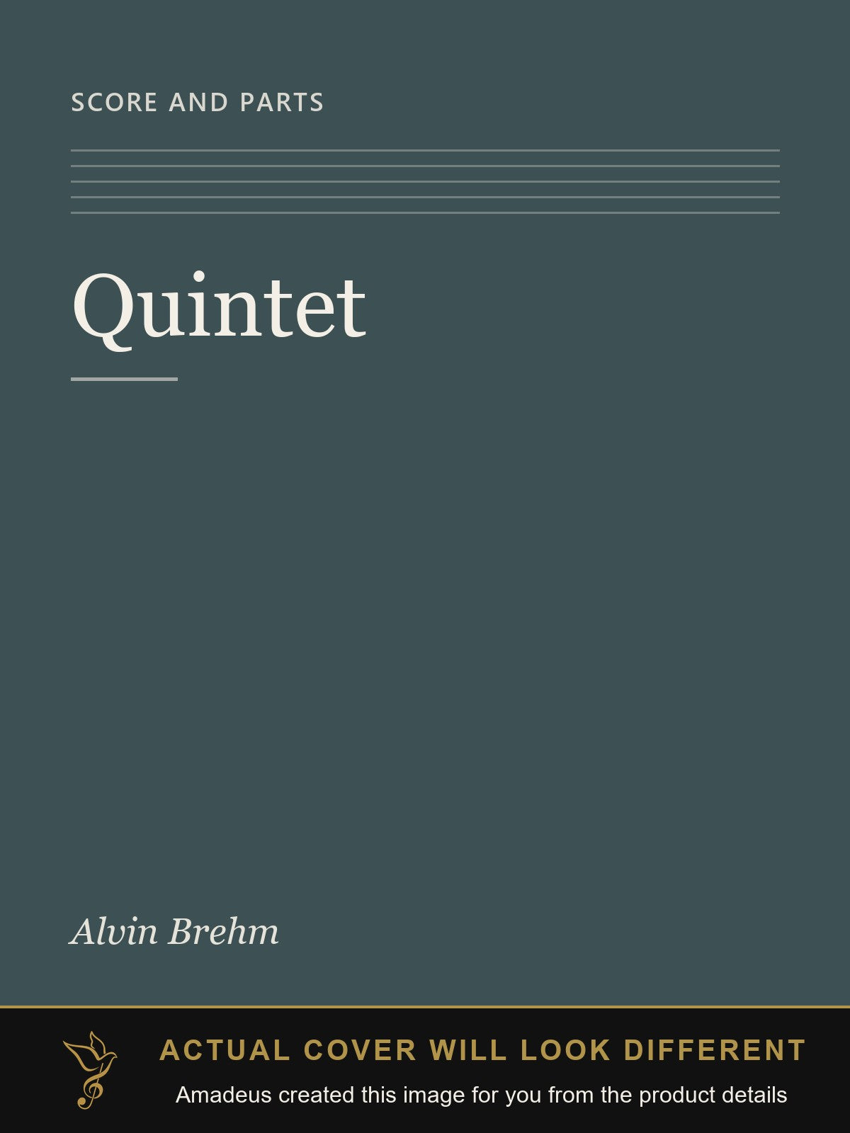 Quintet - Amadeus created this image from the product details; the actual cover will look different
