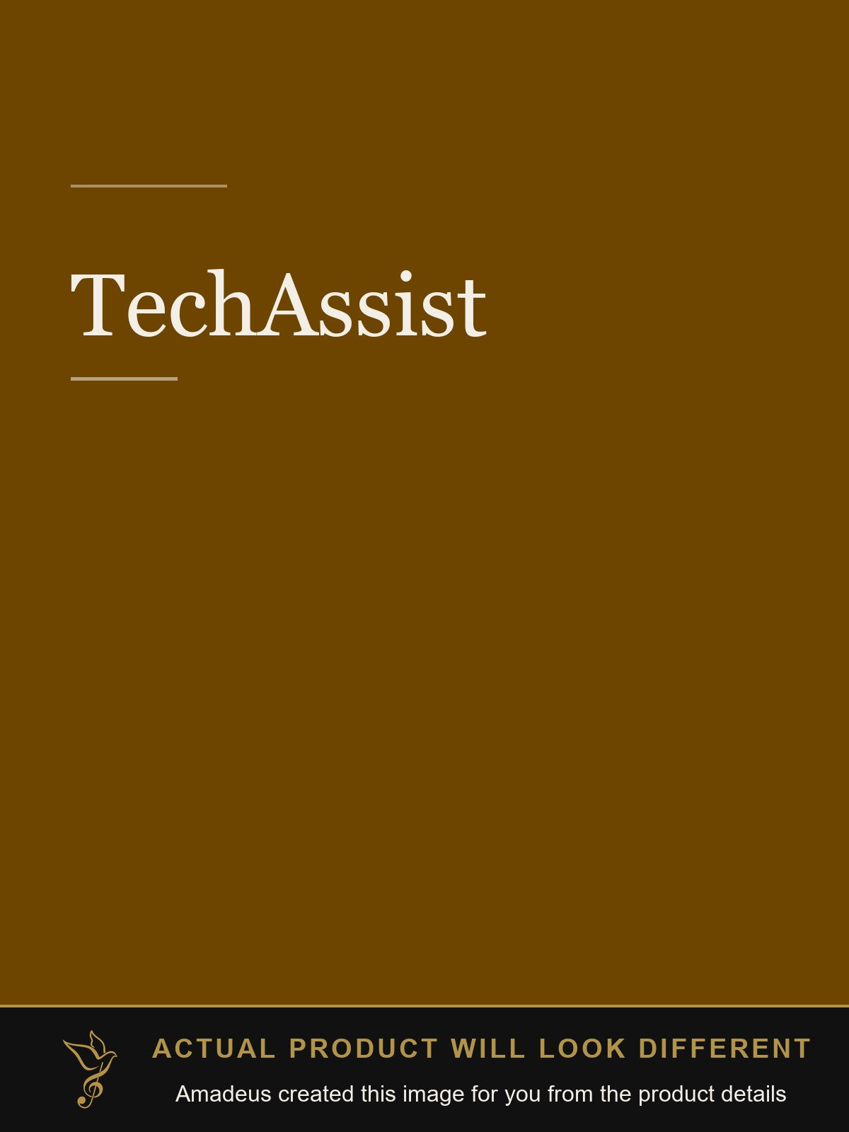 TechAssist - Amadeus created this image from the product details; the actual product will look different