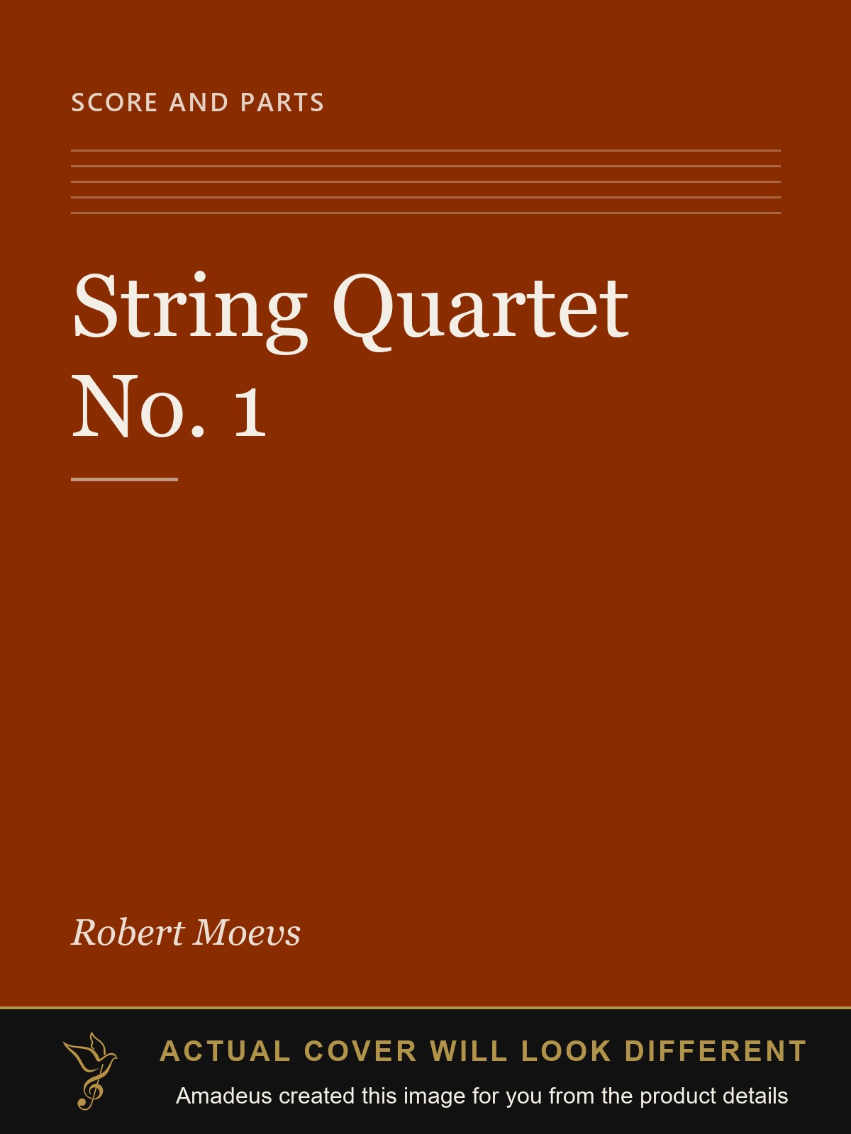 String Quartet No. 1 - Amadeus created this image from the product details; the actual cover will look different
