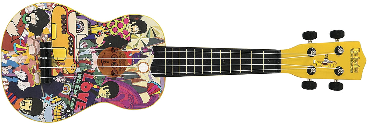 Product Cover for The Beatles “Yellow Submarine” Design Ukulele