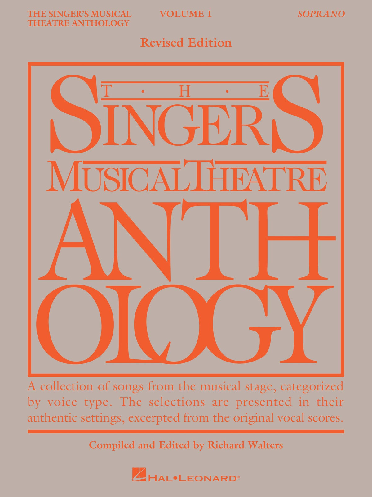 Product Cover for The Singer's Musical Theatre Anthology Volume 1