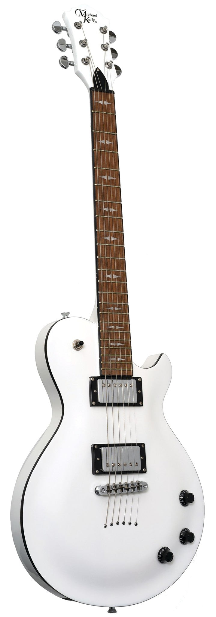 Product Cover for Patriot Decree Standard Gloss White Chambered Electric Guitar