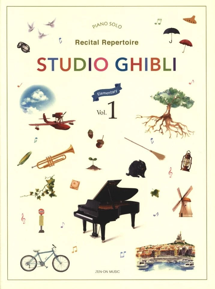 Product Cover for Studio Ghibli – Recital Repertoire Book 1