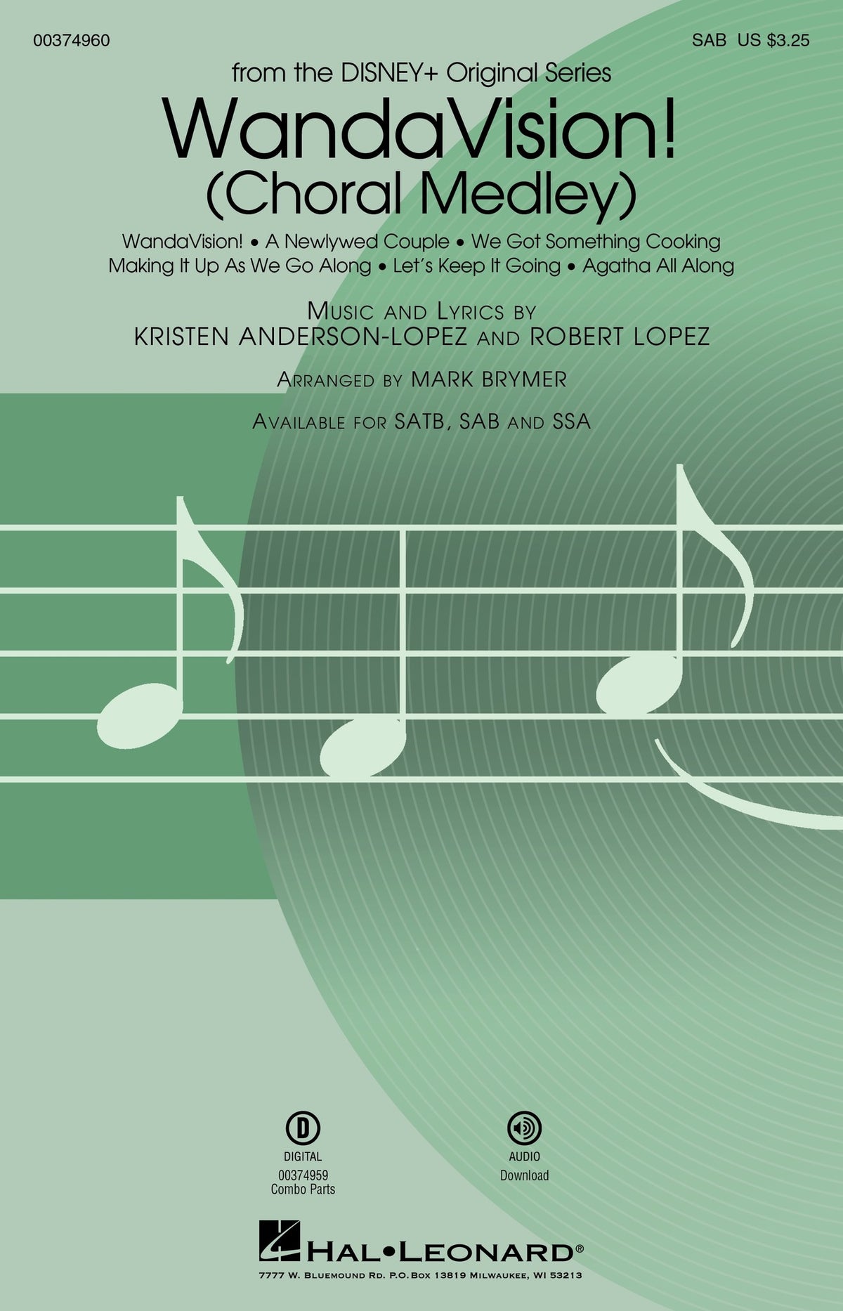 Product Cover for WandaVision! (Choral Medley)