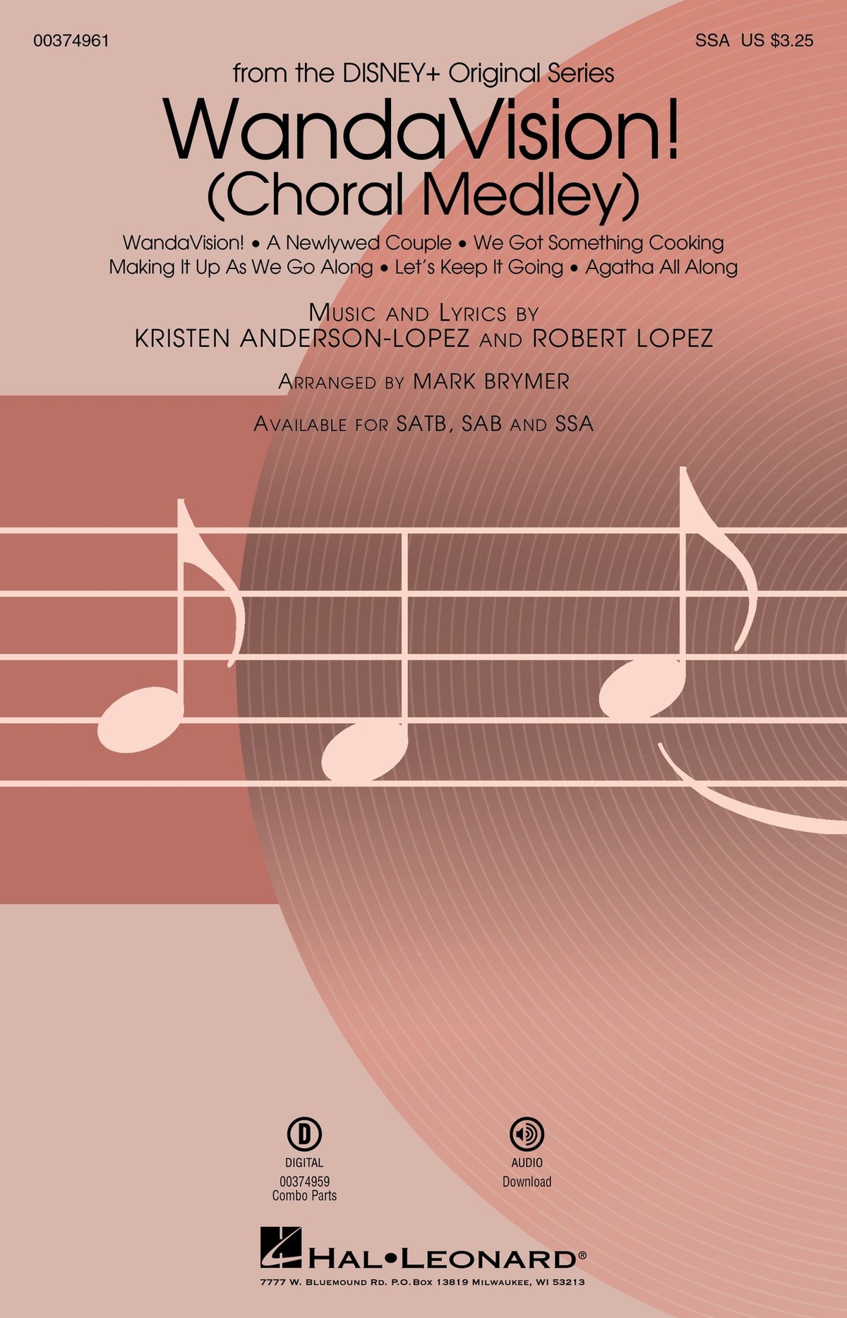 Product Cover for WandaVision! (Choral Medley)