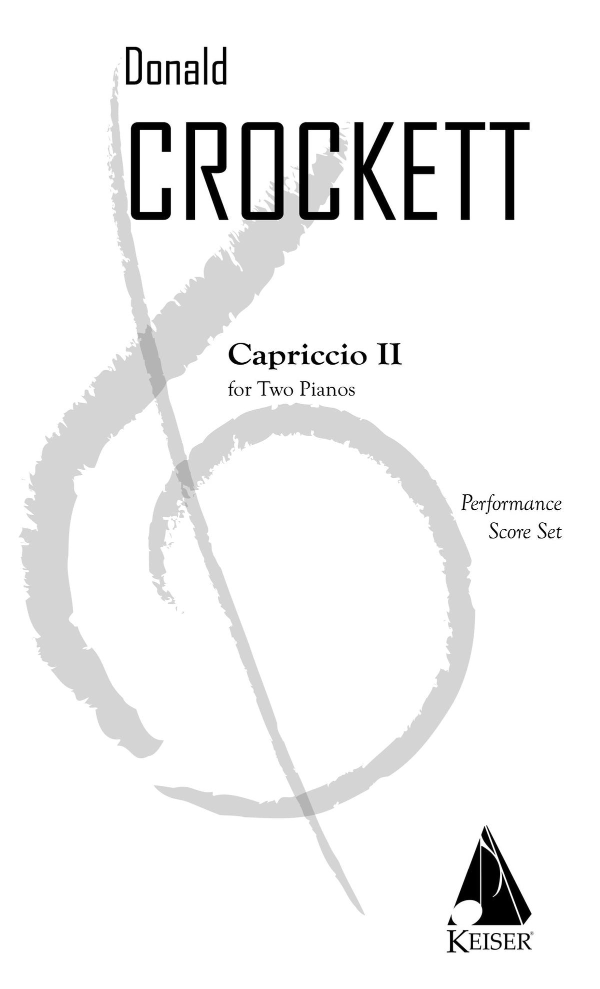 Product Cover for Capriccio II for Two Pianos