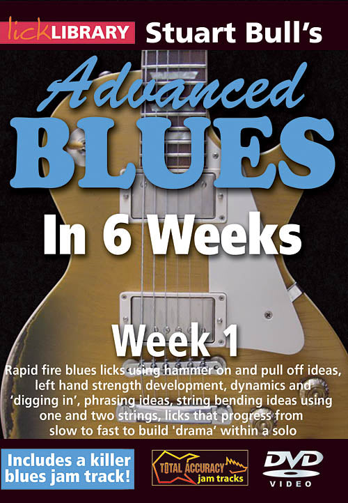 Product Cover for Stuart Bull's Advanced Blues in 6 Weeks