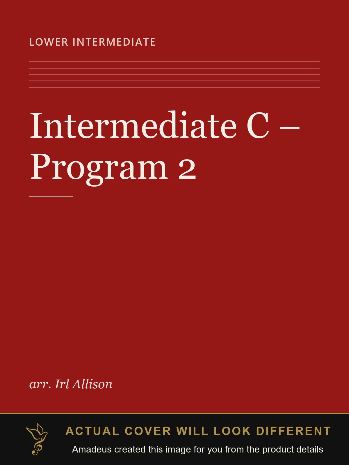 Intermediate C – Program 2 - Amadeus created this image from the product details; the actual cover will look different