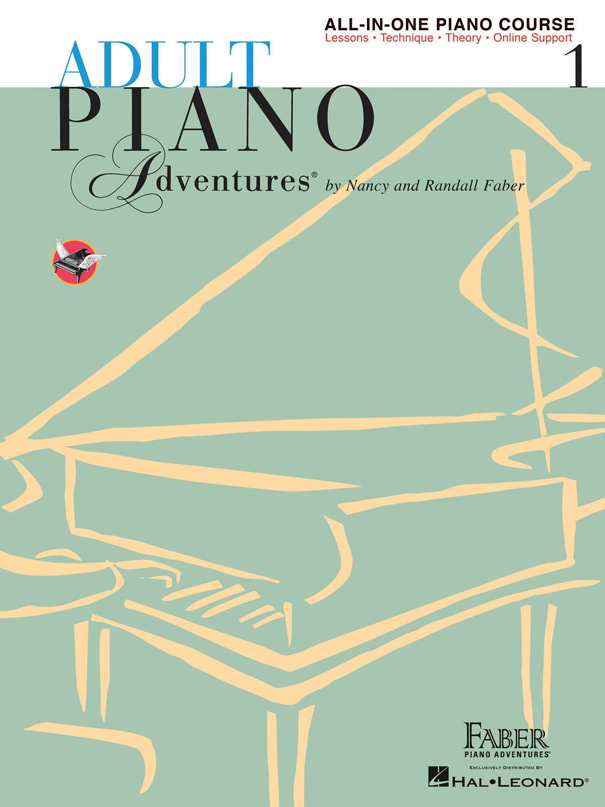 Product Cover for Adult Piano Adventures All-in-One Piano Course Book 1