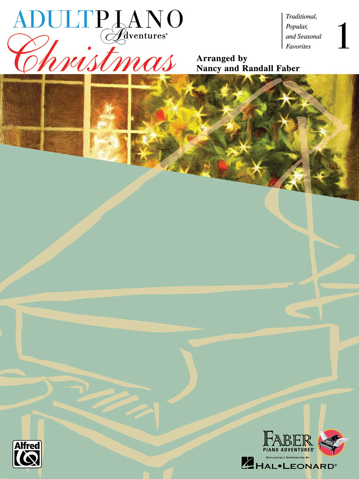 Product Cover for Adult Piano Adventures Christmas – Book 1