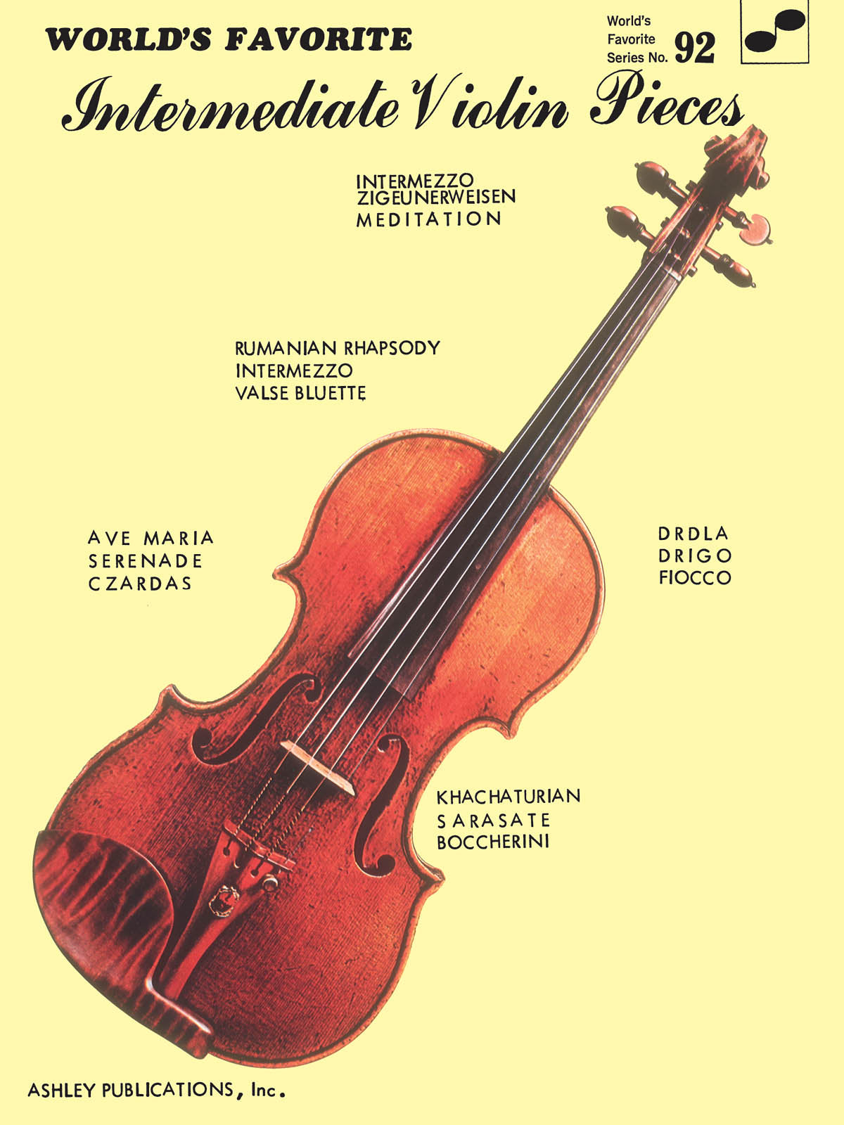 Product Cover for Intermediate Violin Pieces