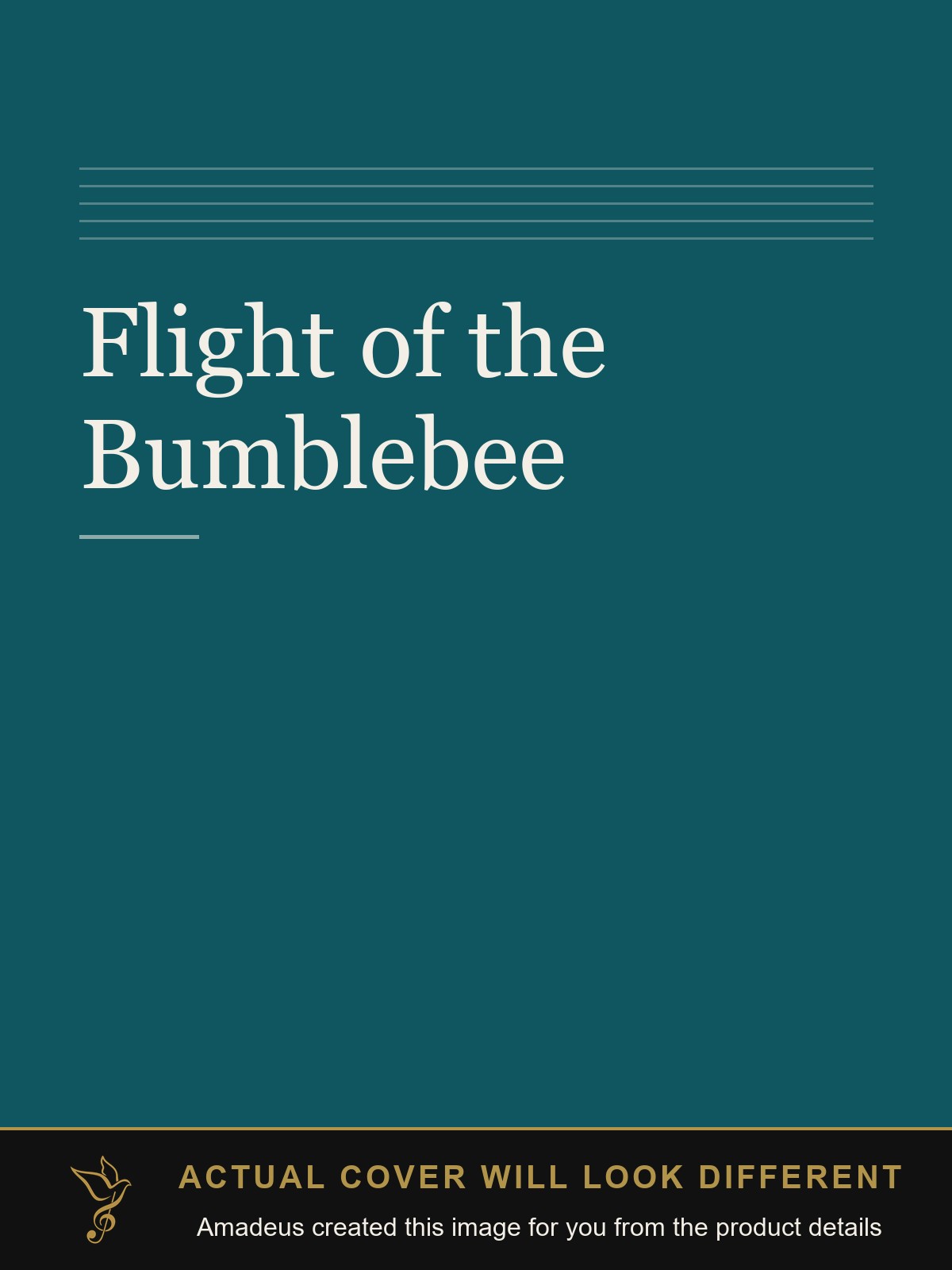 Flight of the Bumblebee - Amadeus created this image from the product details; the actual cover will look different