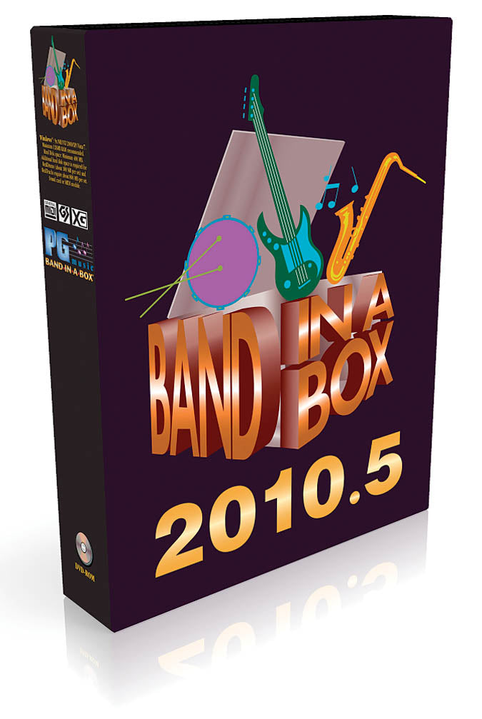 Product Cover for Band-in-a-Box 2010.5 Pro with RealBand – 26+ Seats Pack