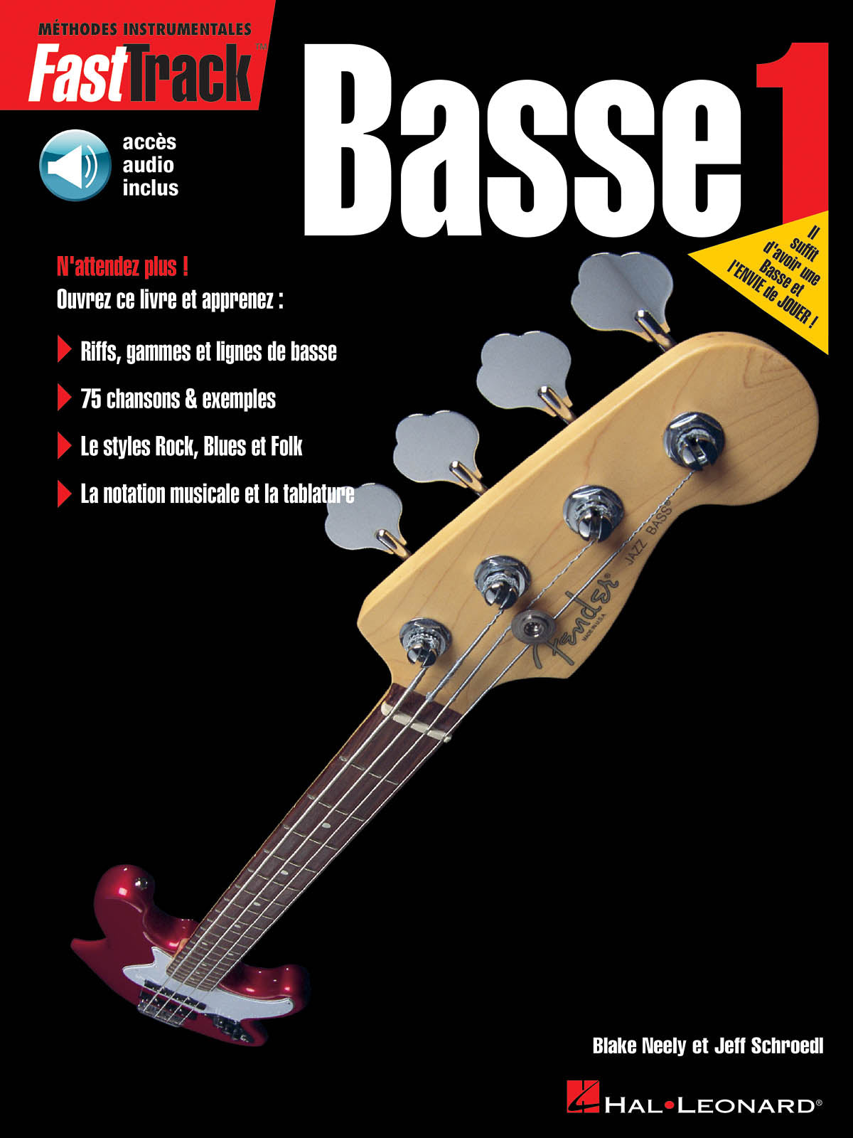 Product Cover for FastTrack Bass Method – Book 1 – French Edition