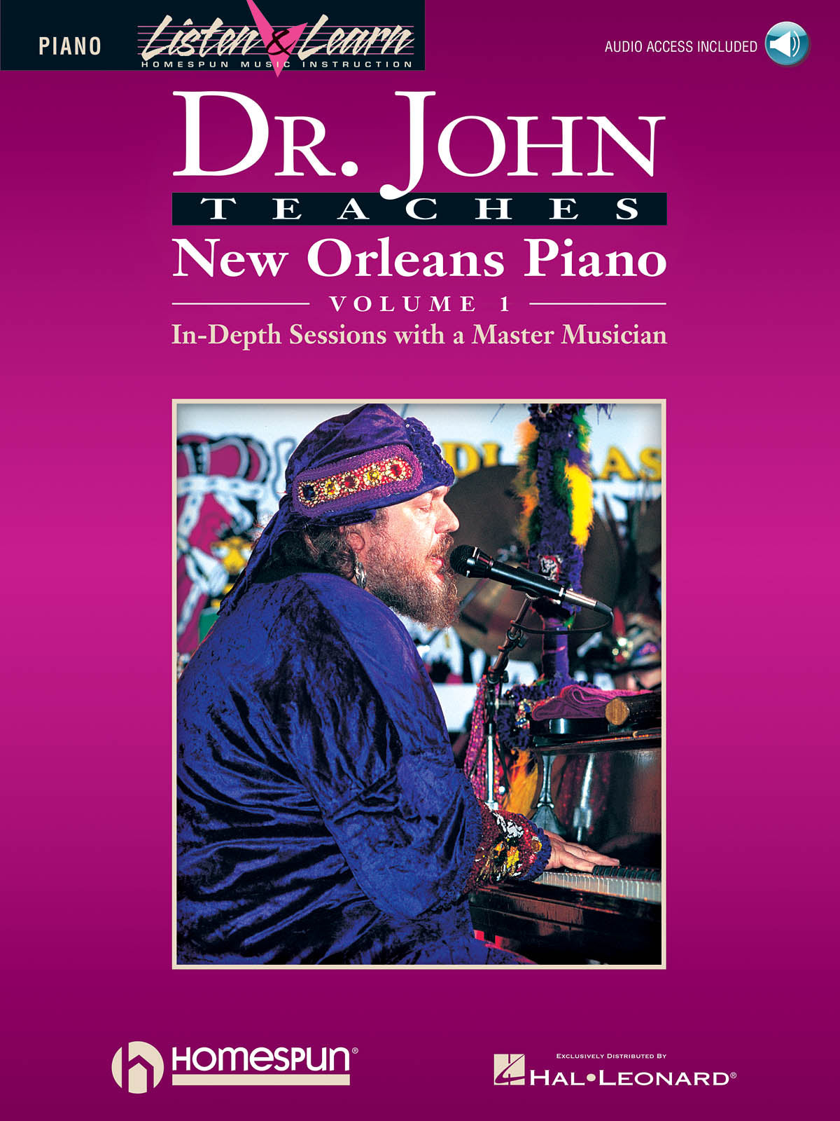 Product Cover for Dr. John Teaches New Orleans Piano – Volume 1