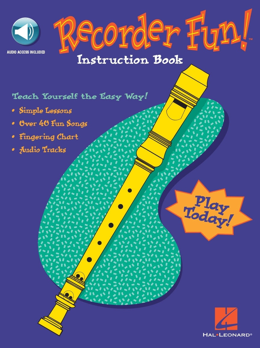 Product Cover for Recorder Fun! Teach Yourself the Easy Way!