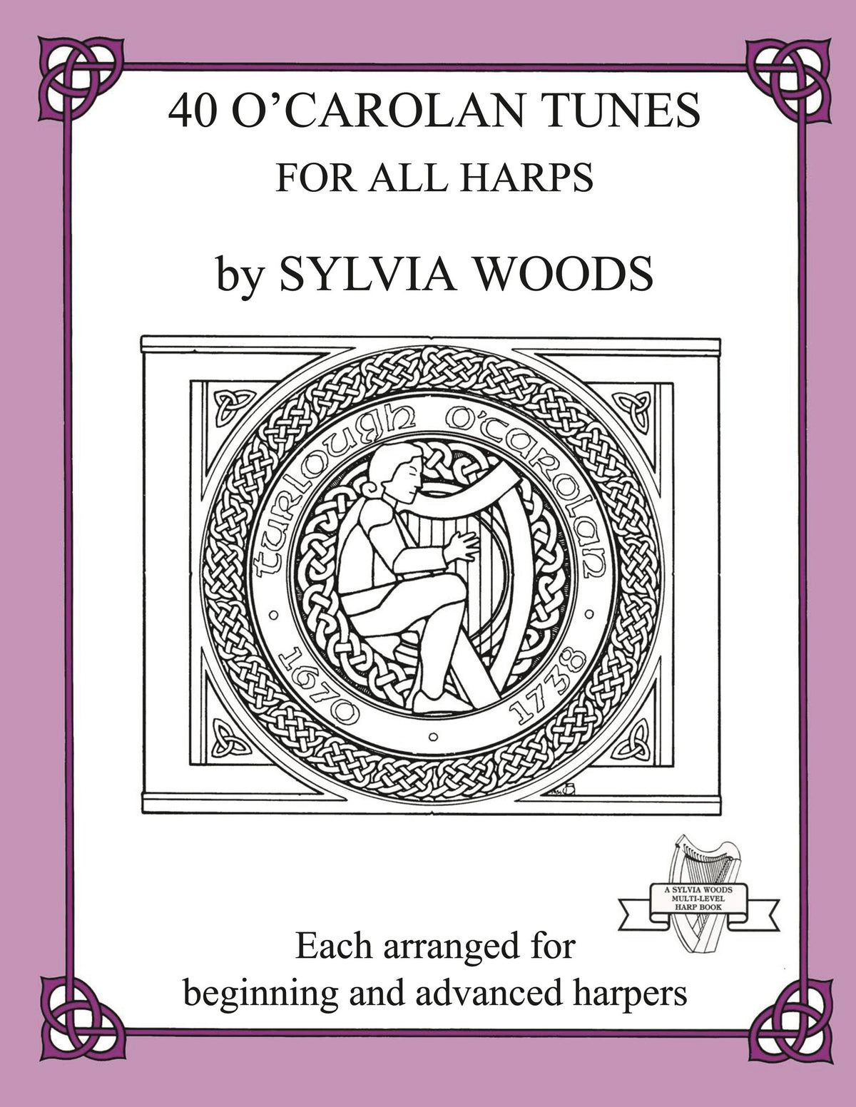 Product Cover for 40 O'Carolan Tunes for All Harps