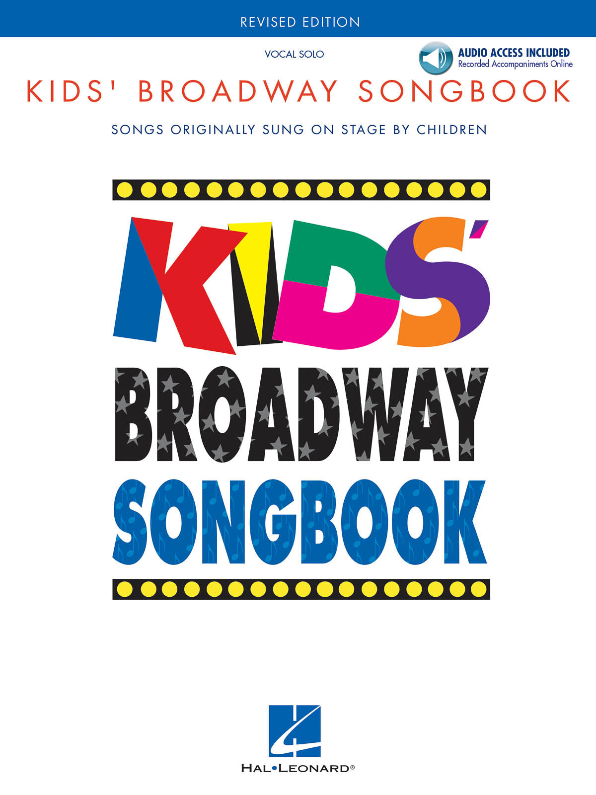 Product Cover for Kids' Broadway Songbook – Revised Edition