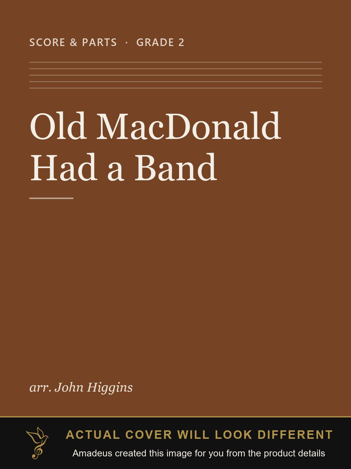 Old MacDonald Had a Band - Amadeus created this image from the product details; the actual cover will look different