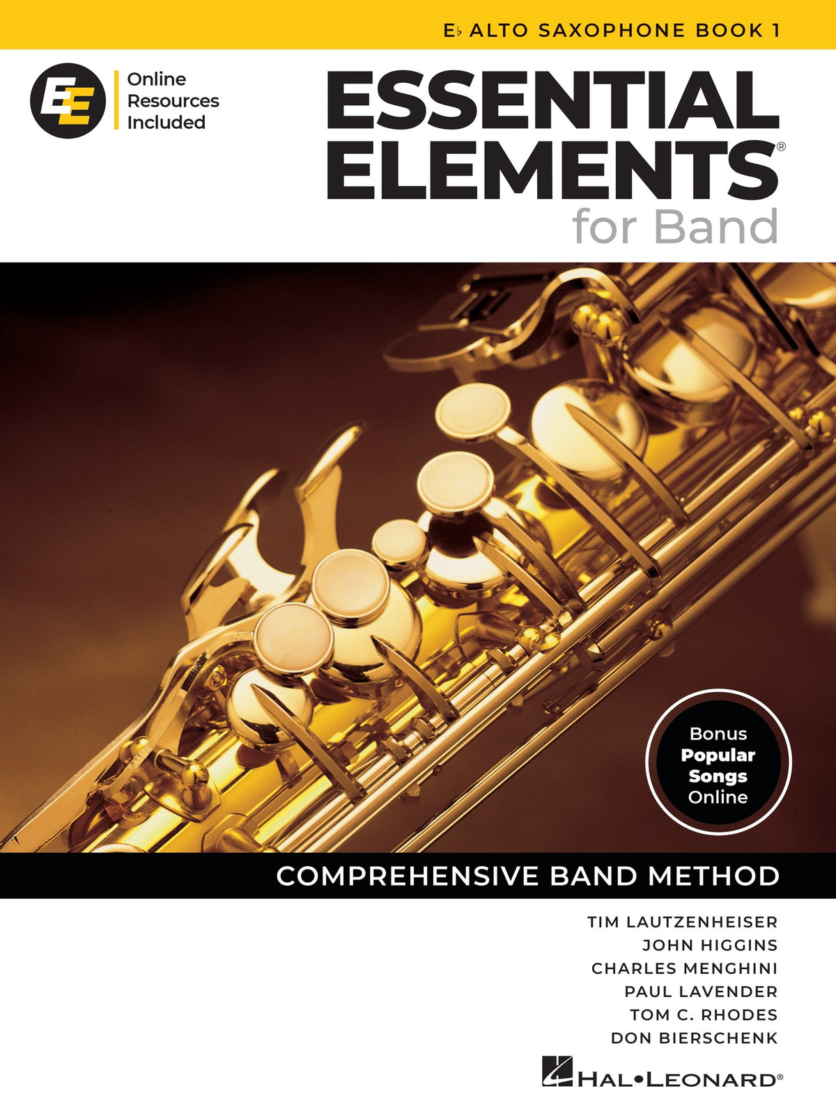 Product Cover for Essential Elements for Band – Eb Alto Saxophone Book 1 with Online Resources