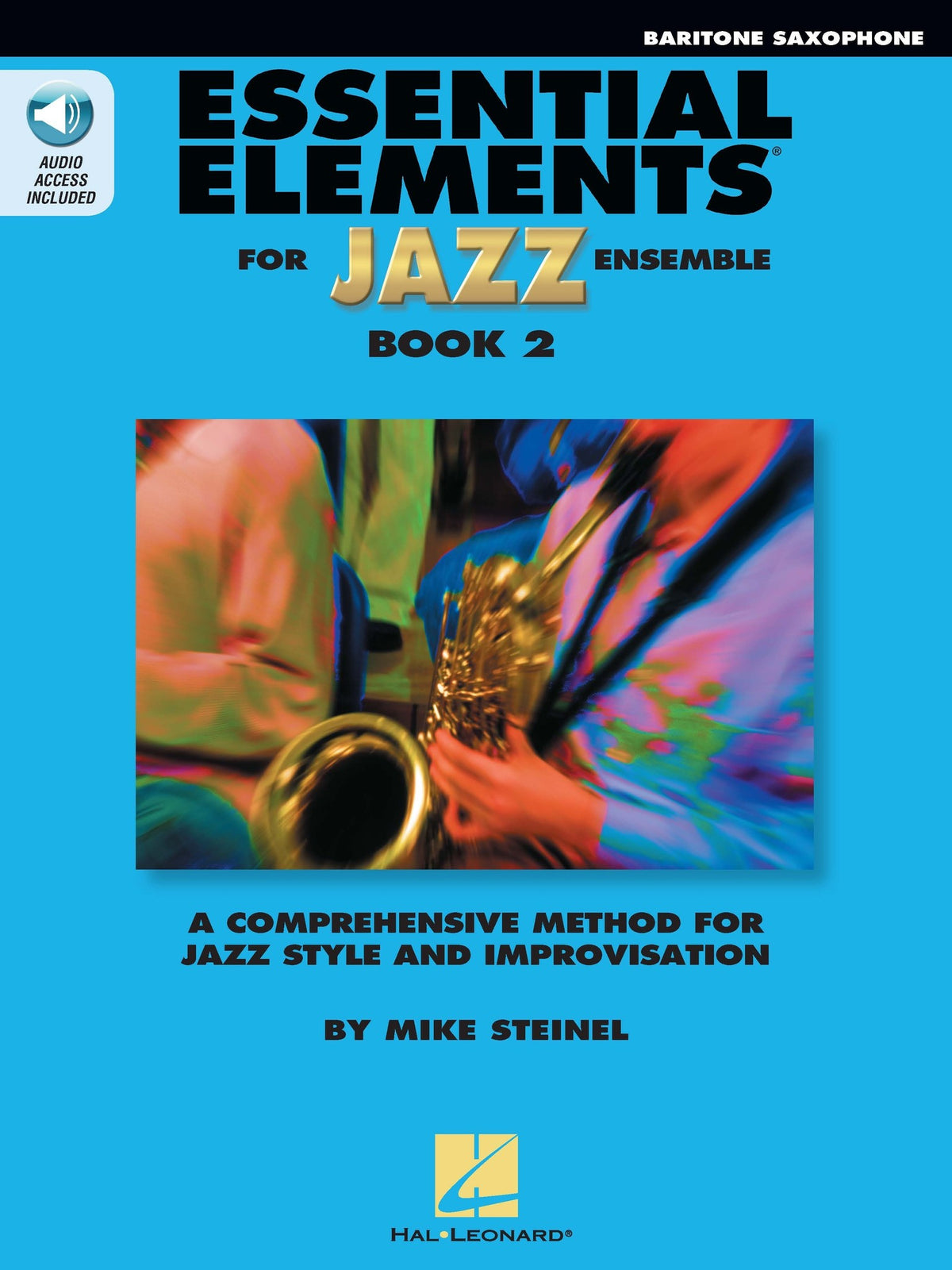 Product Cover for Essential Elements for Jazz Ensemble Book 2 – Eb Baritone Saxophone