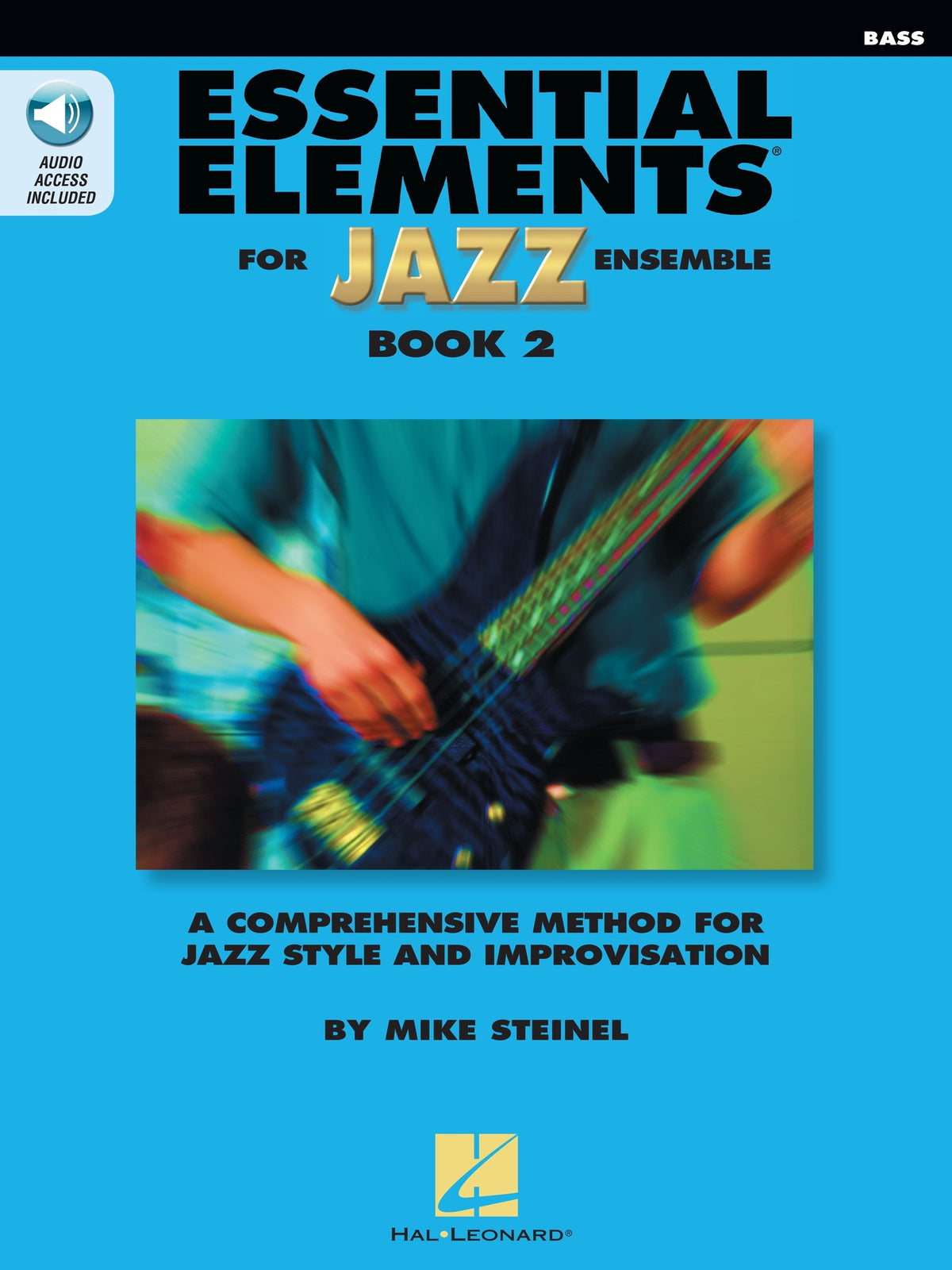 Product Cover for Essential Elements for Jazz Ensemble Book 2 – Bass