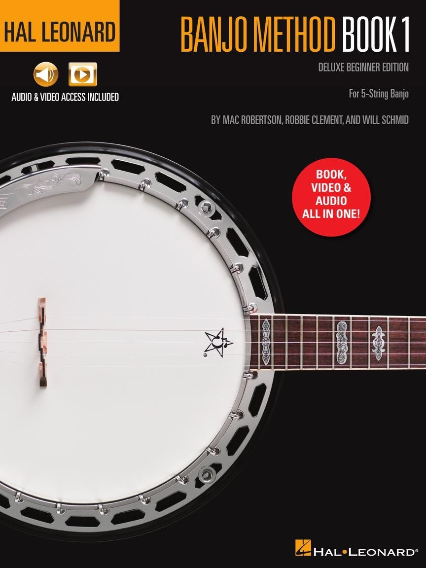 Product Cover for Hal Leonard Banjo Method Book 1 – Deluxe Beginner Edition