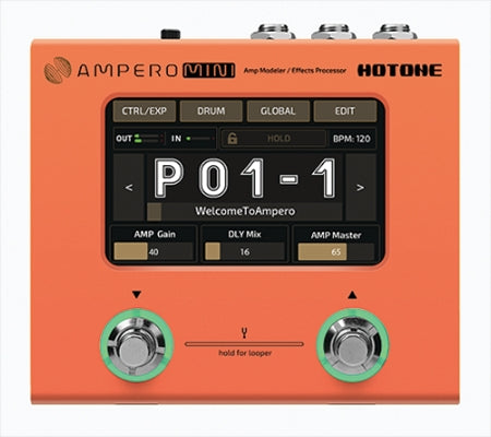 Product Cover for Ampero Mini Guitar Pedal