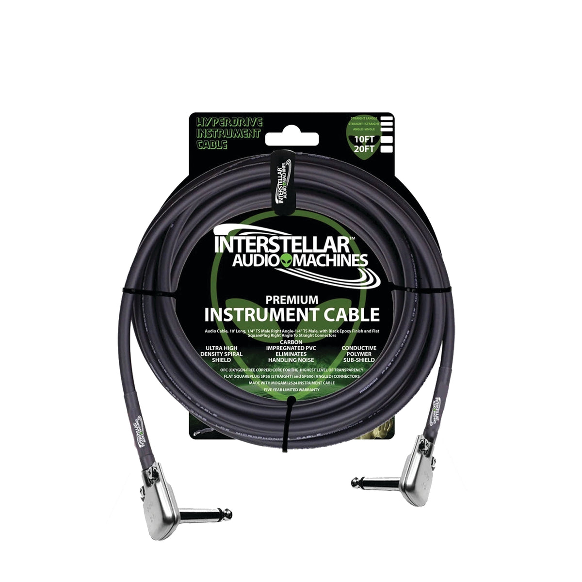 Product Cover for Hyperdrive Premium Instrument Cables – 20-foot