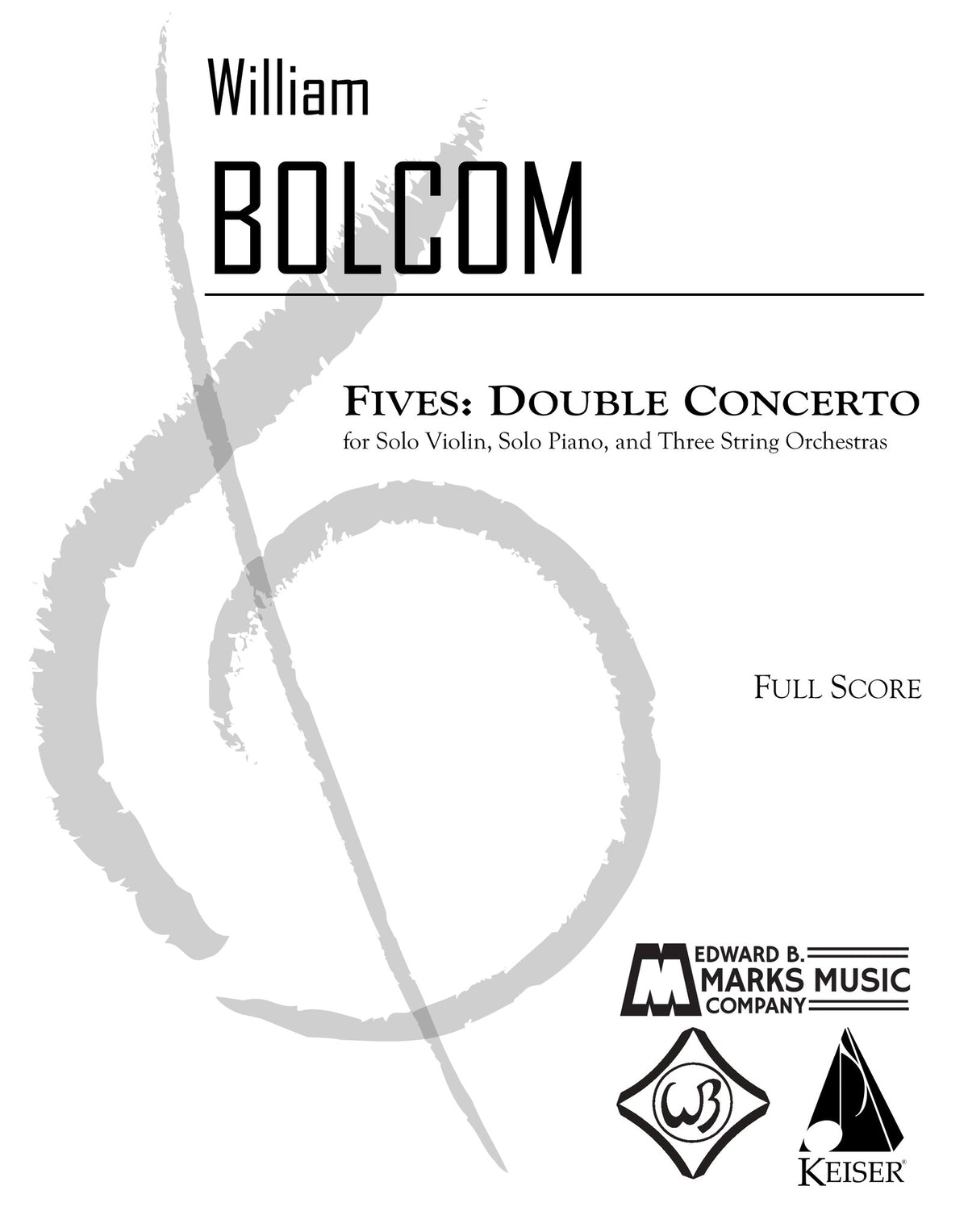 Product Cover for Fives: Double Concerto for Solo Violin, Solo Piano, Three String Orchestras