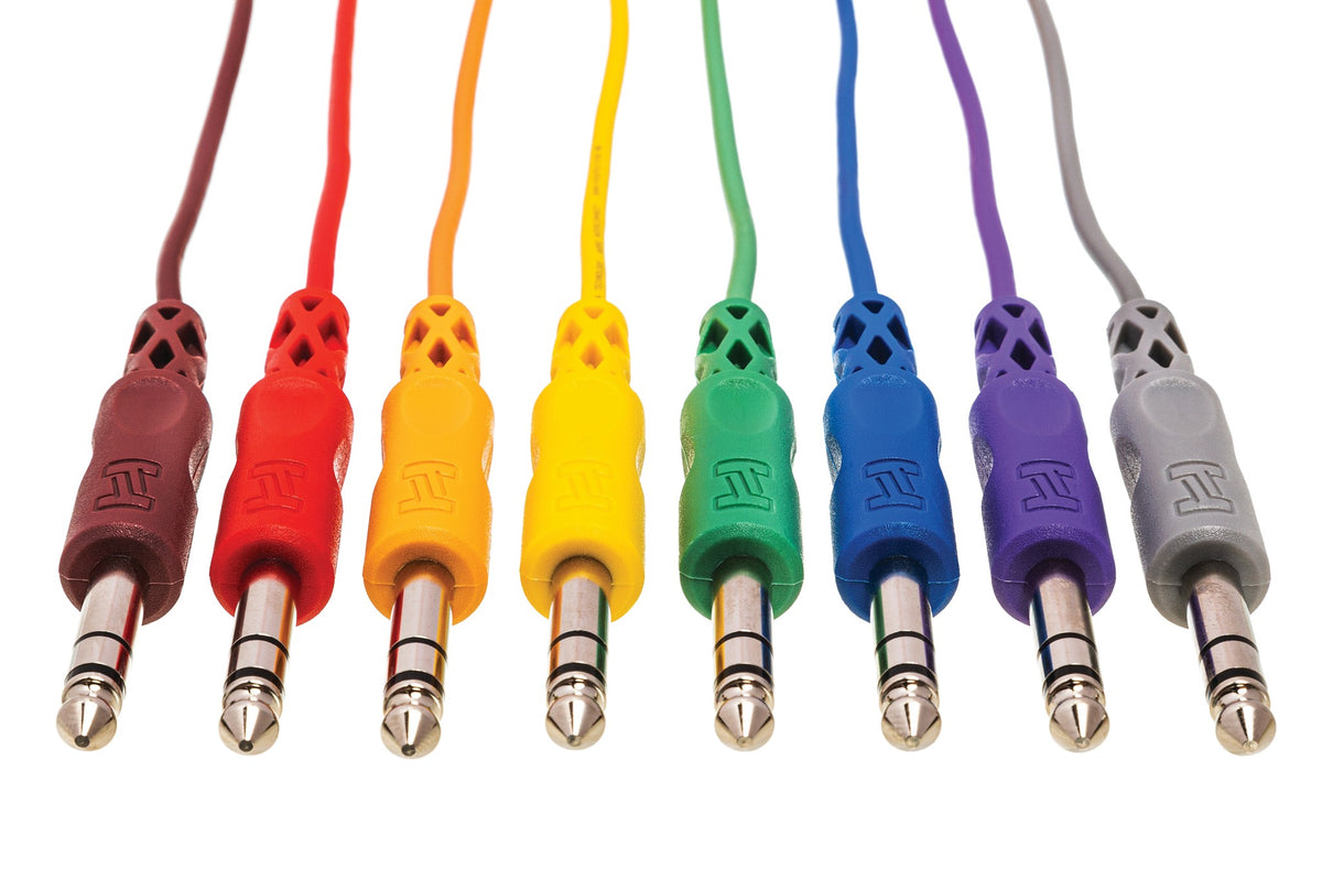 Product Cover for Balanced Patch Cables, 1/4 in. TRS to Same, 1 ft.