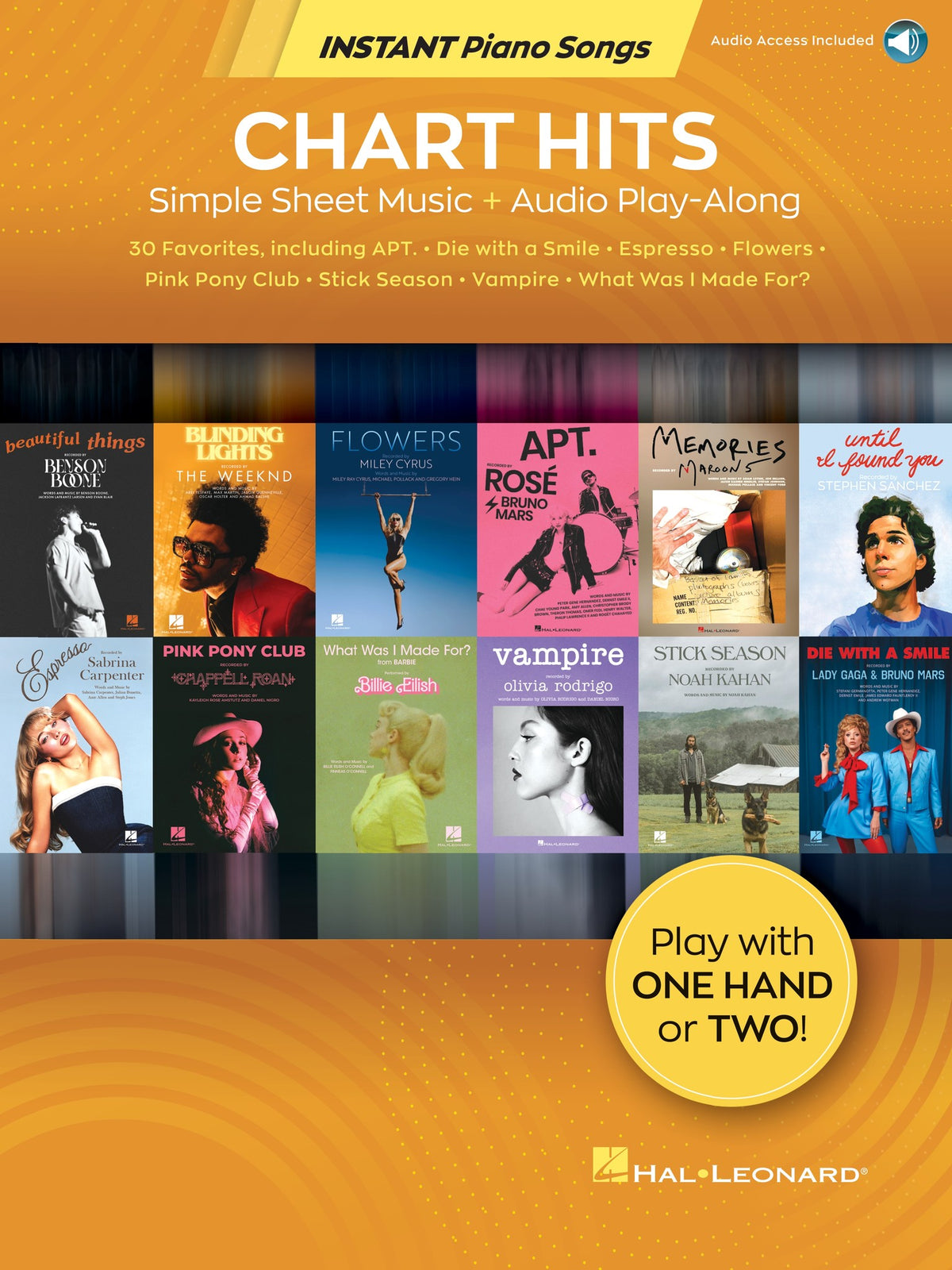Product Cover for Chart Hits – Instant Piano Songs