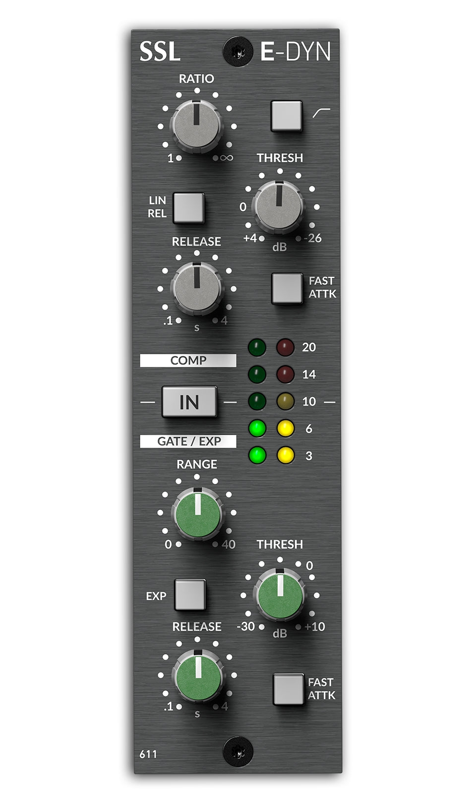 Product Cover for Solid State Logic 611DYN 500 Series Dynamics Module