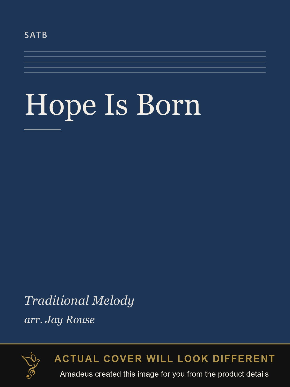 Hope Is Born - Amadeus created this image from the product details; the actual cover will look different