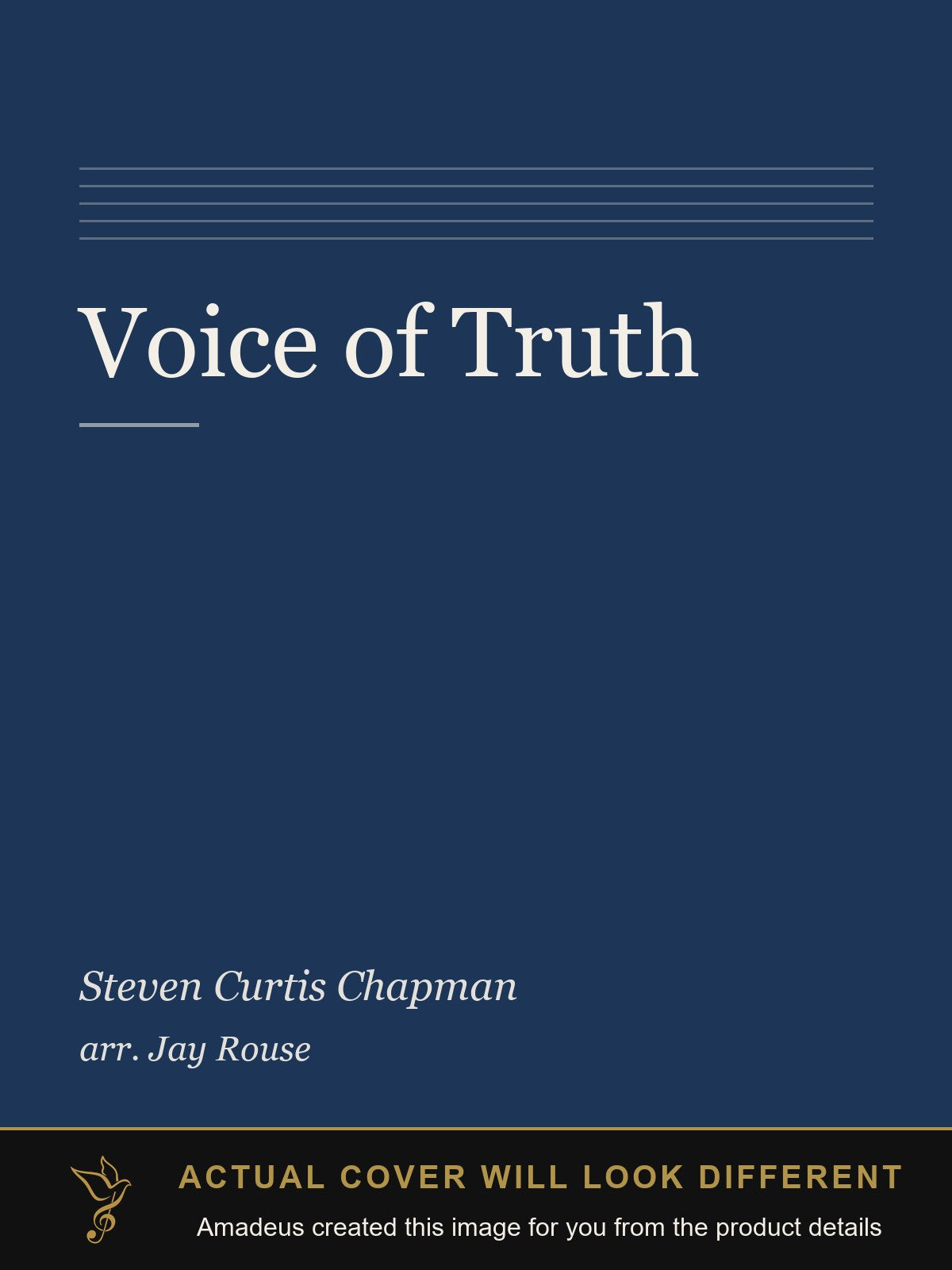 Voice of Truth - Amadeus created this image from the product details; the actual cover will look different