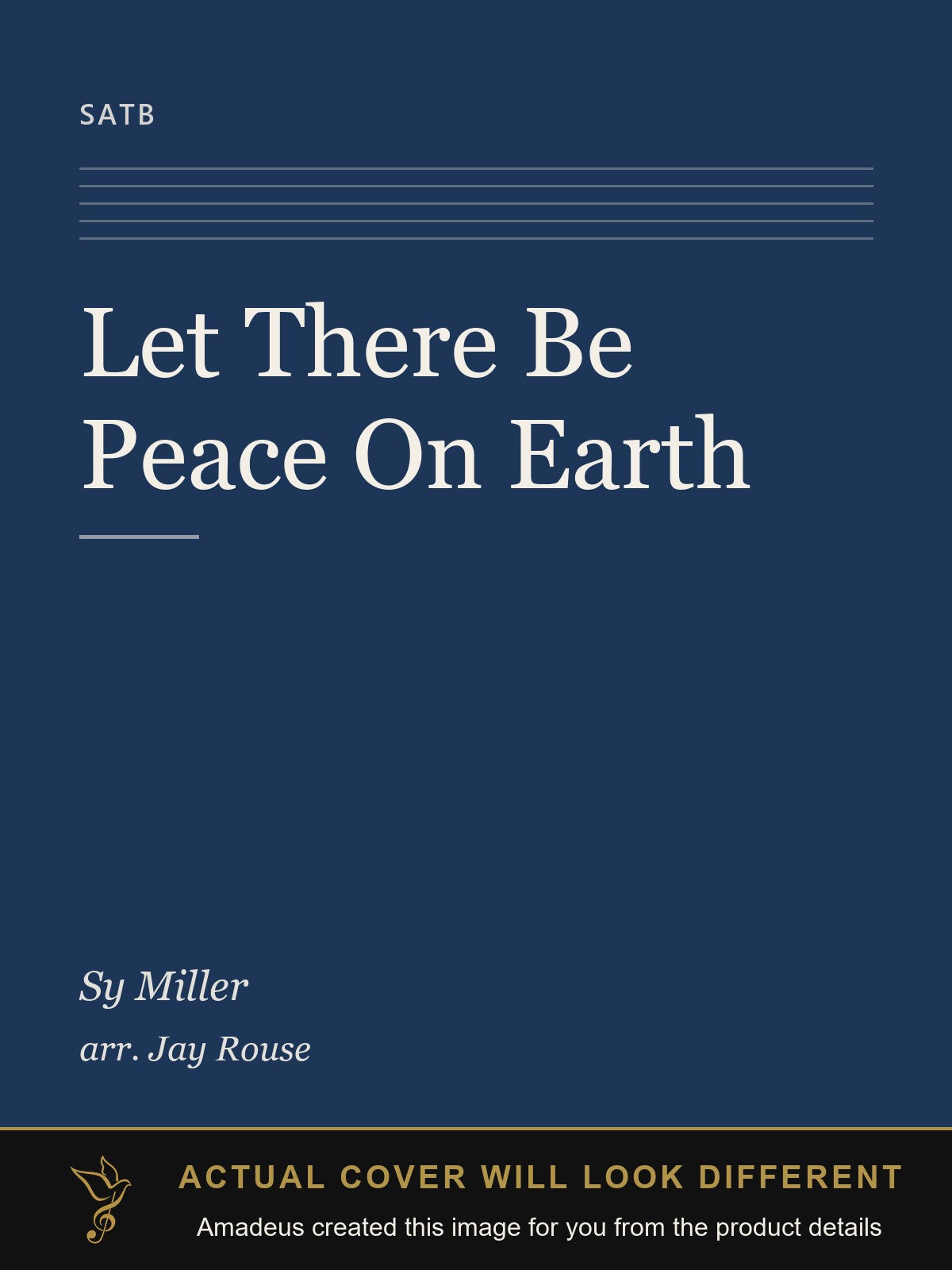 Let There Be Peace On Earth - Amadeus created this image from the product details; the actual cover will look different