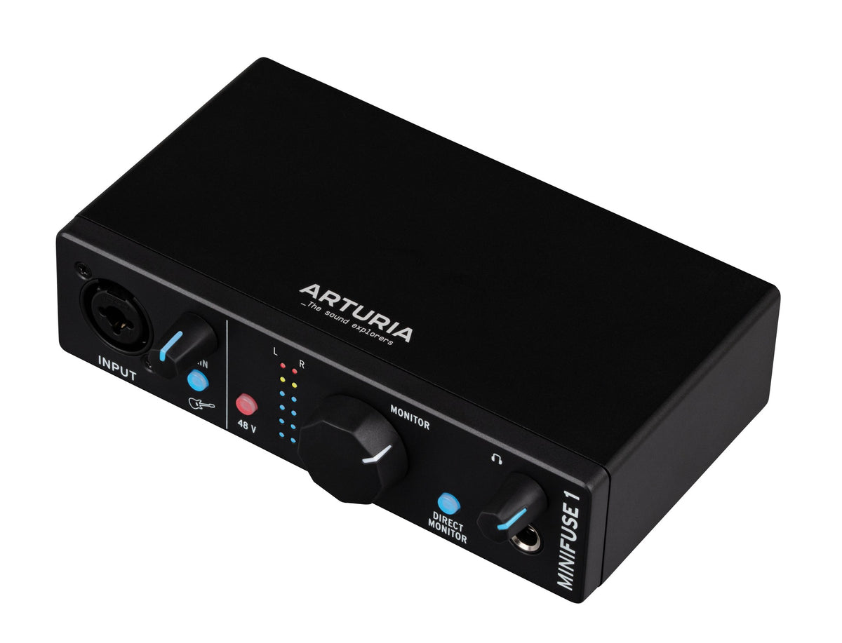 Product Cover for Arturia MiniFuse 1 USB Audio Interface – Black