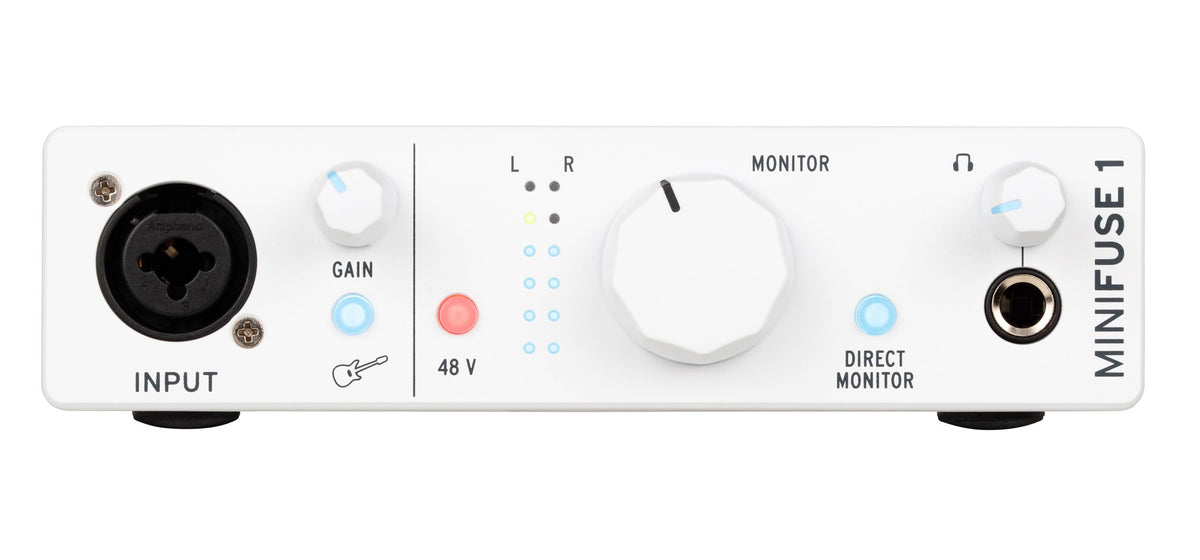 Product Cover for Arturia MiniFuse 1 USB Audio Interface – White