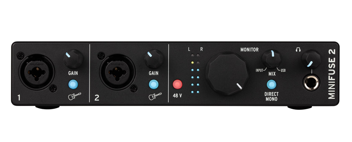 Product Cover for Arturia MiniFuse 2 USB Audio Interface – Black