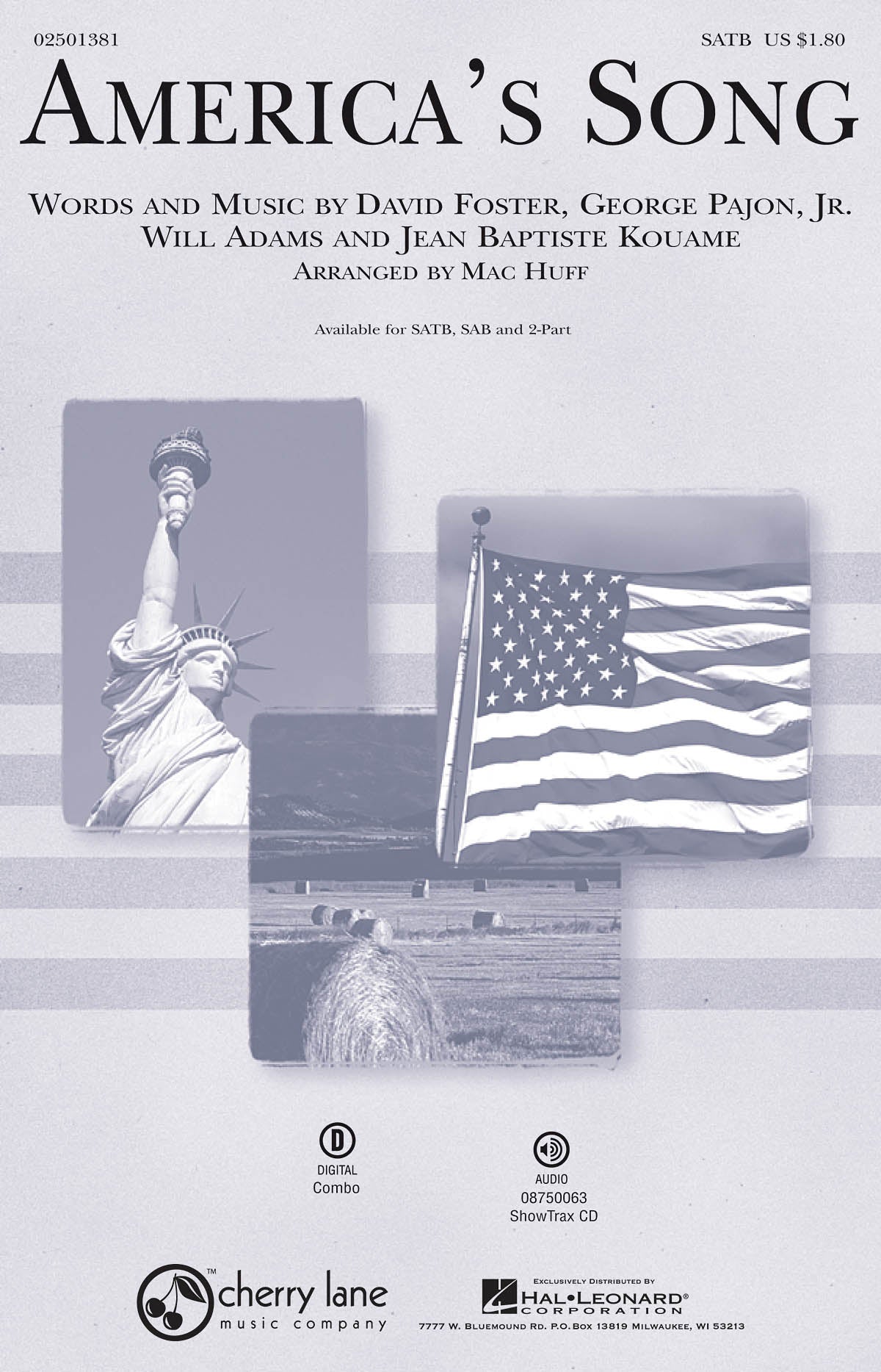 Product Cover for America's Song